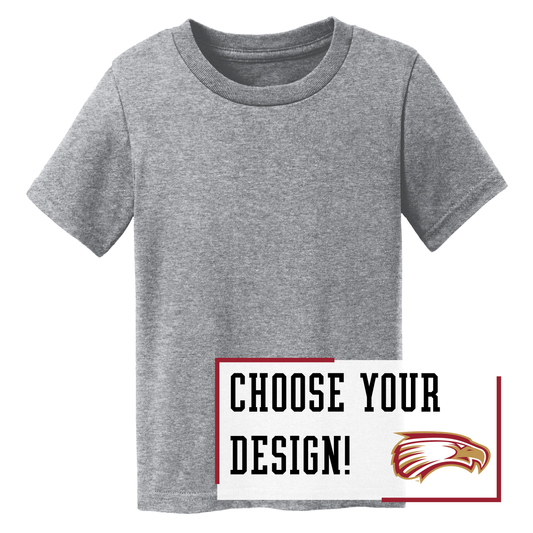 Eagles Port & Co™ Toddler Core Cotton Tee (CAR54T)