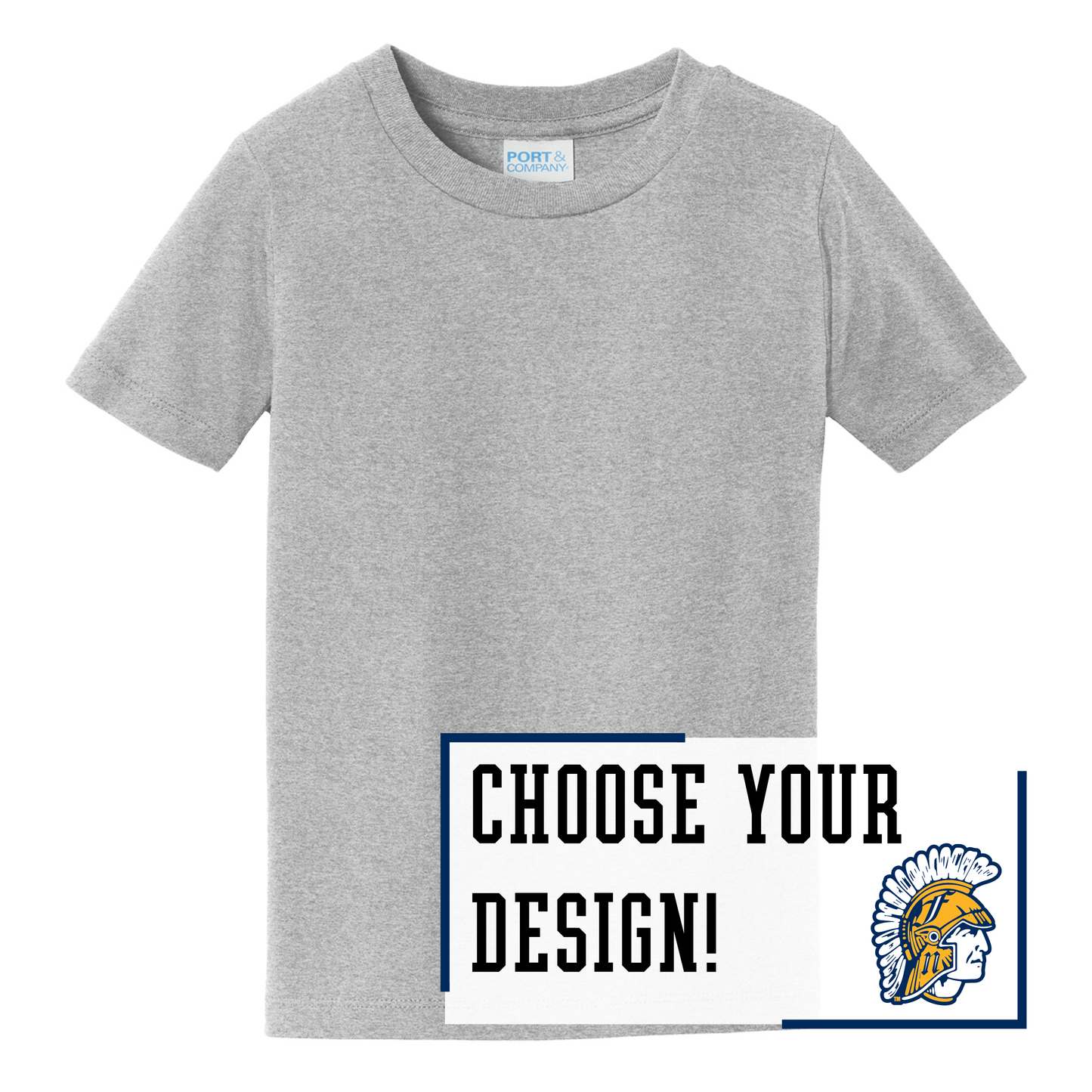 Spartans Port & Co™ Toddler Fan Favorite™ Tee (PC450TD)