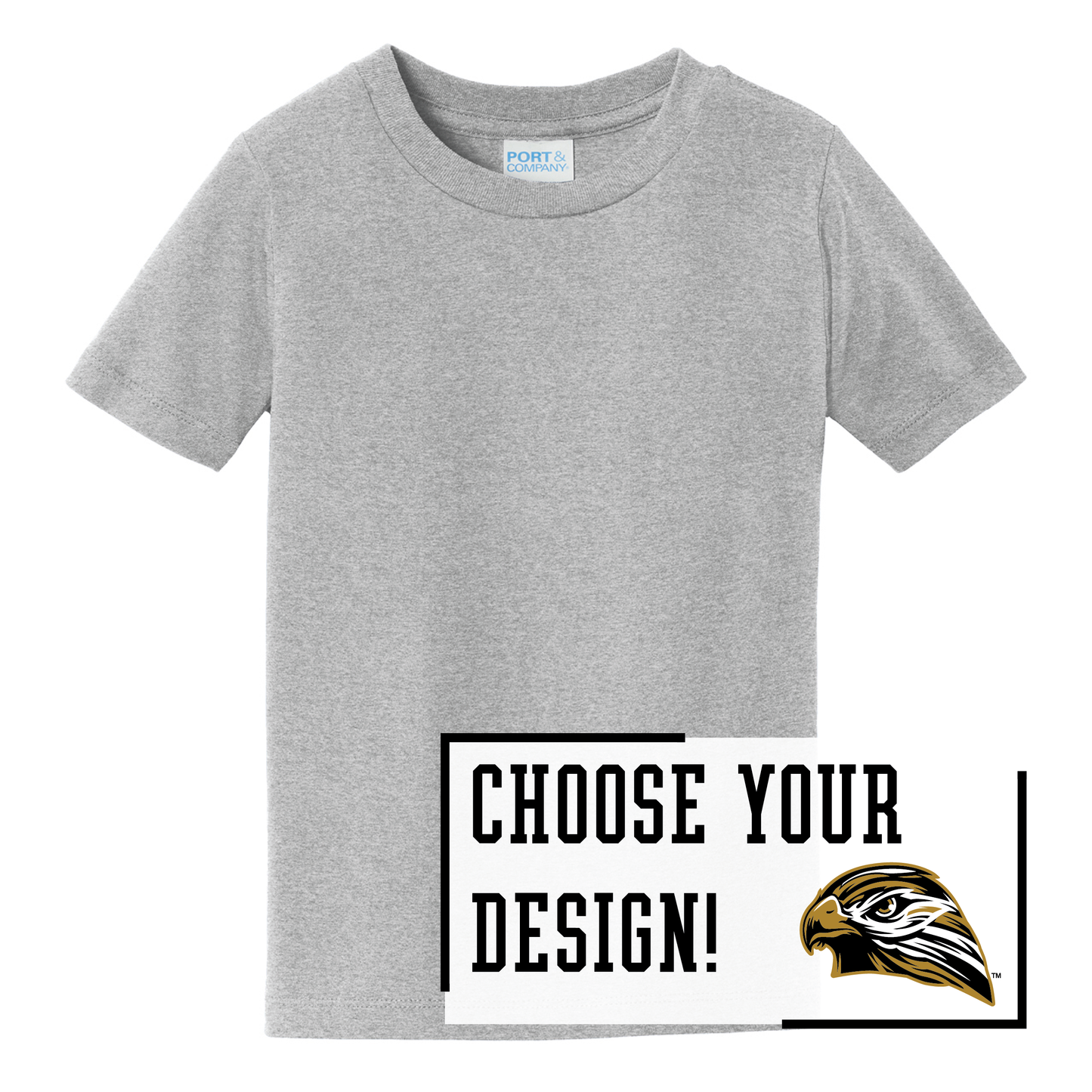 Hawks Port & Co™ Toddler Fan Favorite™ Tee (PC450TD)