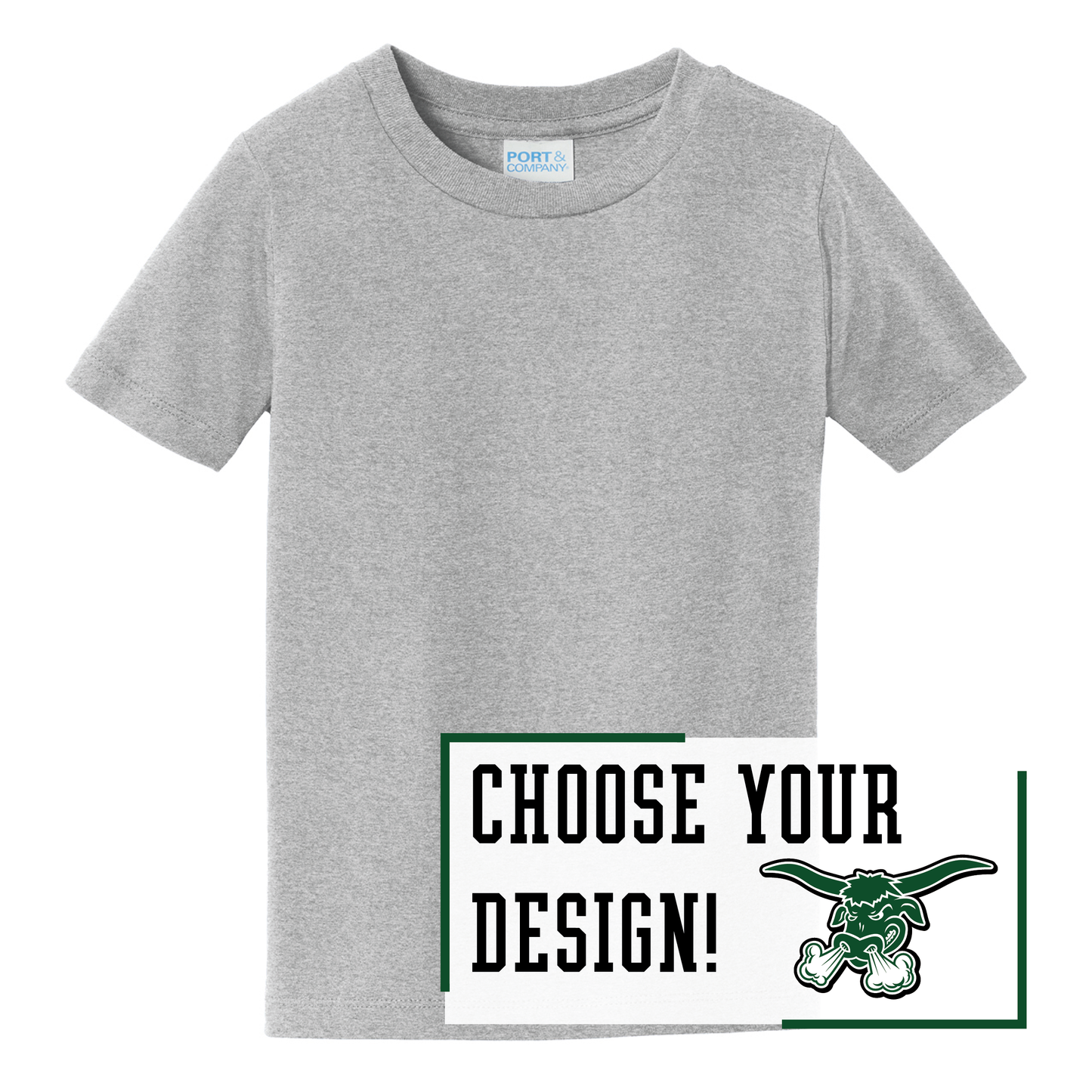 Packers Port & Co™ Toddler Fan Favorite™ Tee (PC450TD)