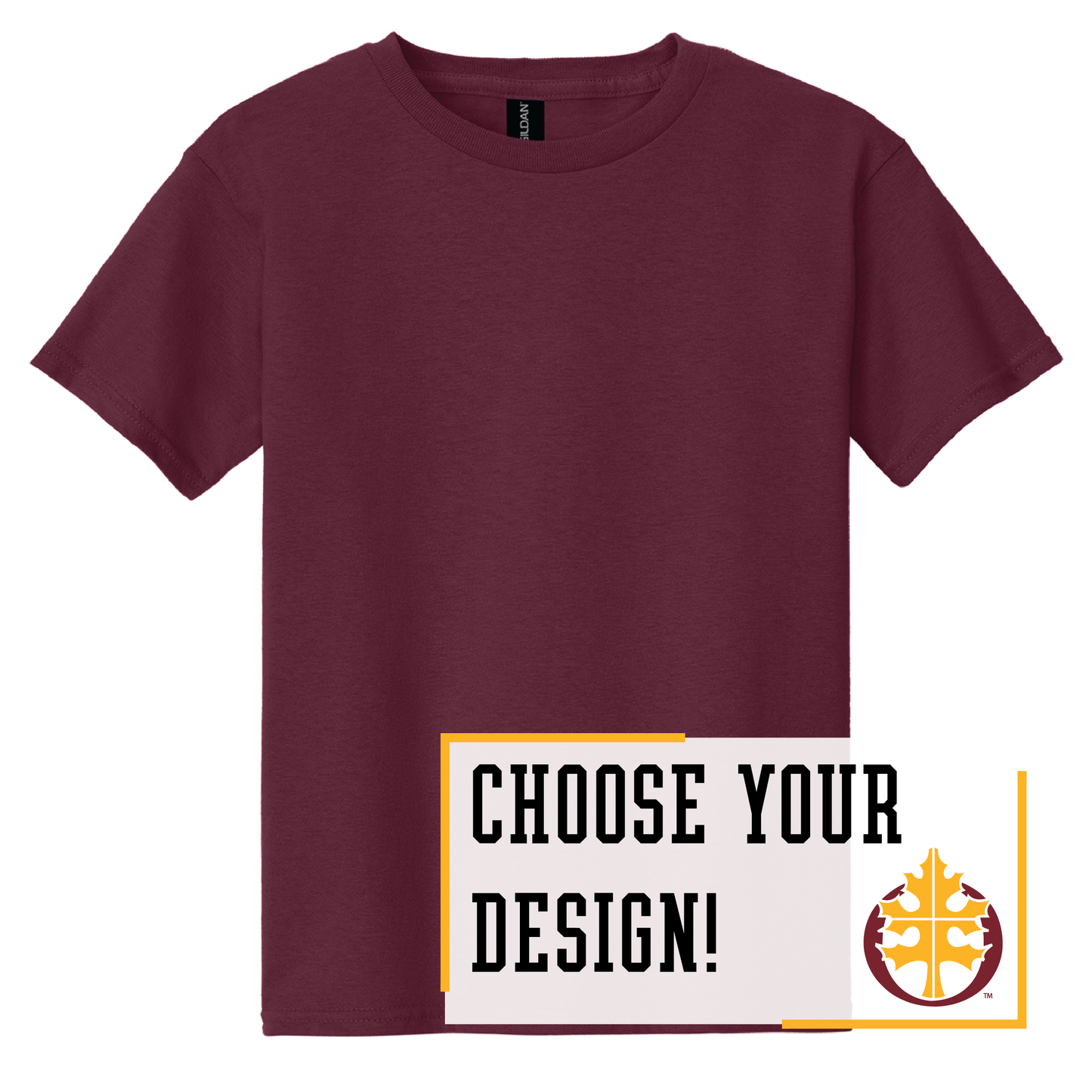Oak Grove Gildan® Youth 100% Cotton T-Shirt (5000b)