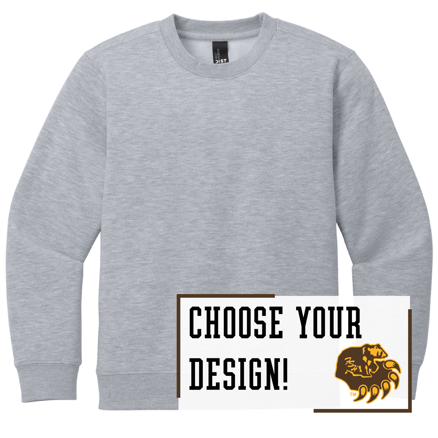 Bruins District® Youth V.I.T.™ Fleece Crew (DT6104Y)