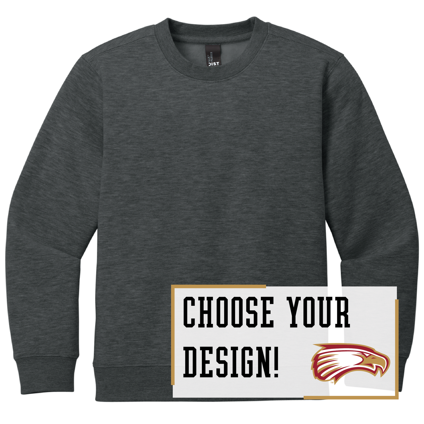 Eagles District® Youth V.I.T.™ Fleece Crew (DT6104Y)