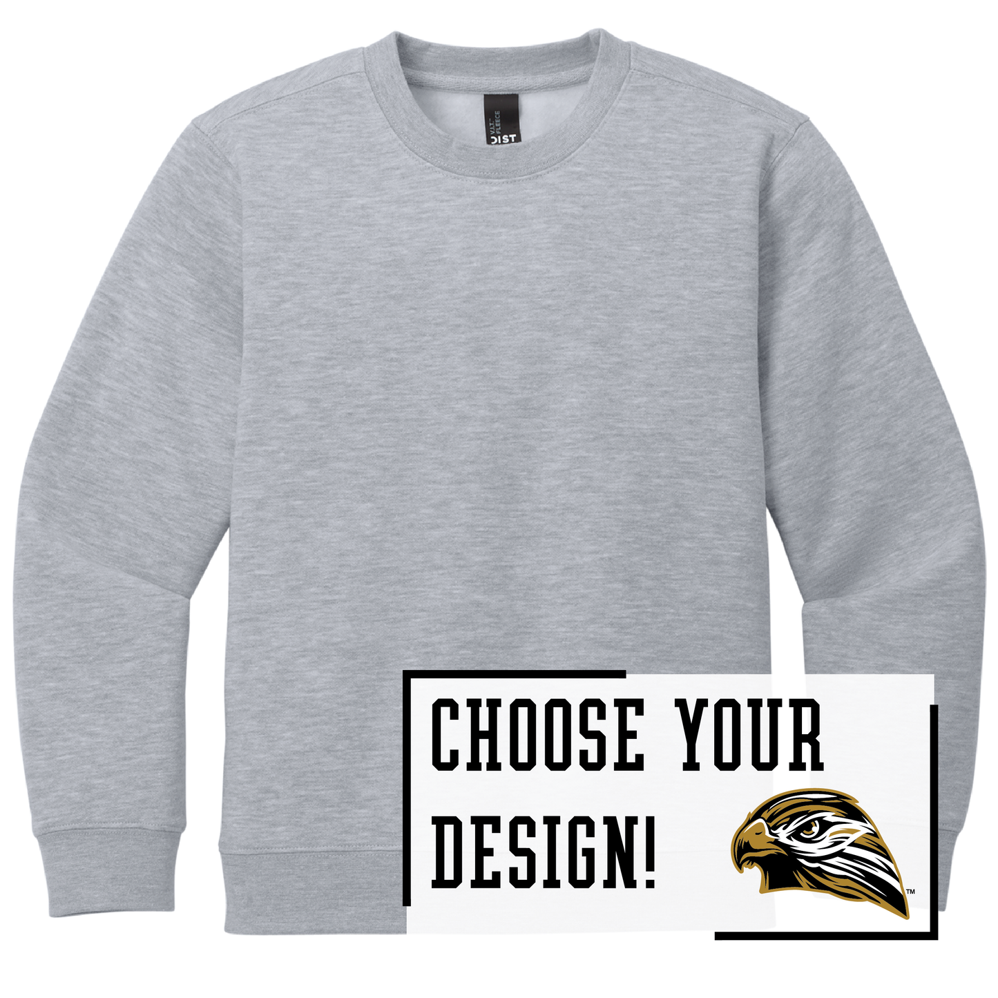 Hawks District® Youth V.I.T.™ Fleece Crew (DT6104Y)