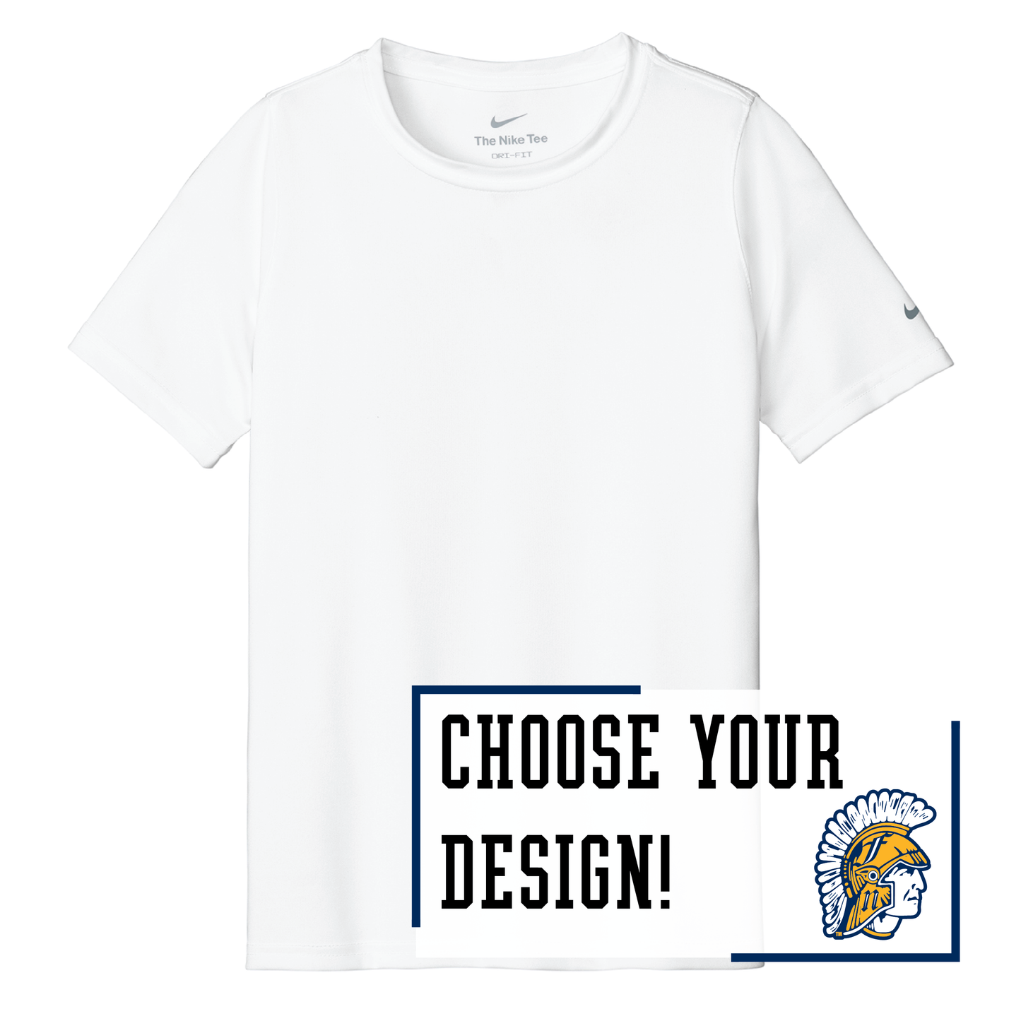 Spartans Nike Youth Swoosh Sleeve rLegend Tee (NKDX8787)