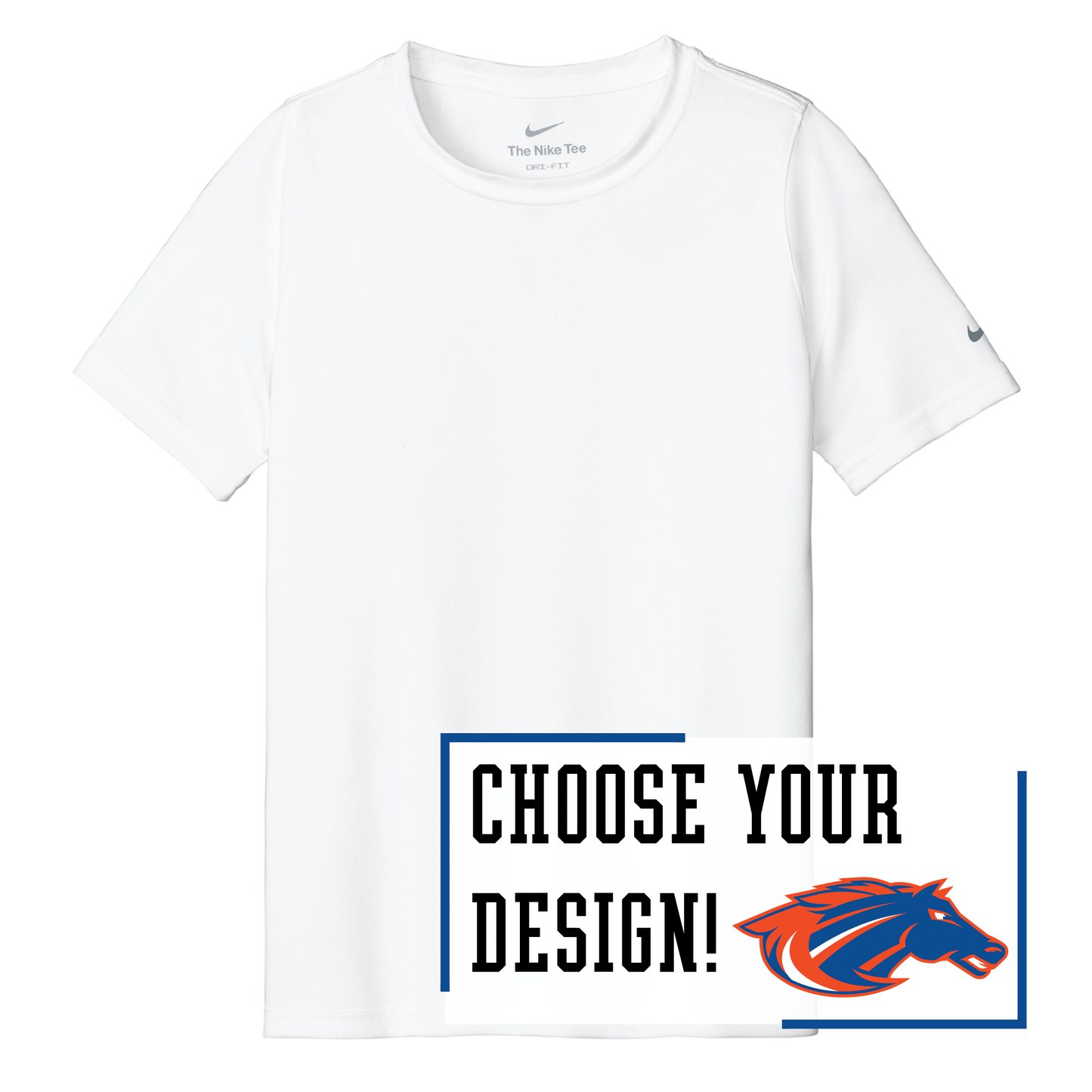 Mustangs Nike Youth Swoosh Sleeve rLegend Tee (NKDX8787)