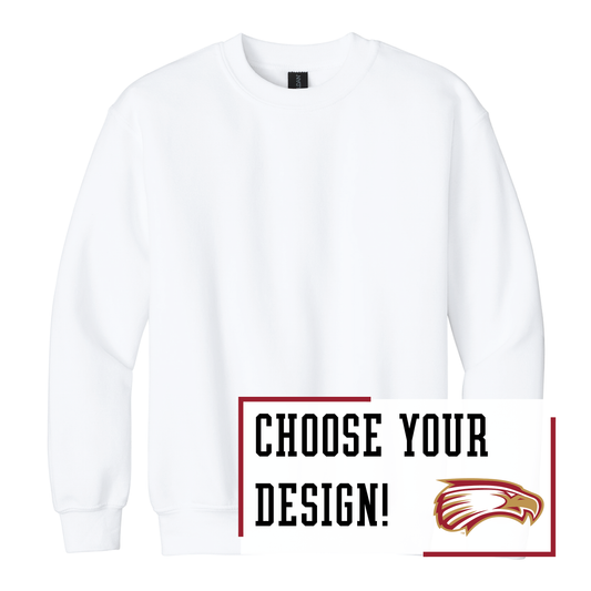 Eagles Gildan® Youth Heavy Blend™ Crewneck Sweatshirt (18000B)