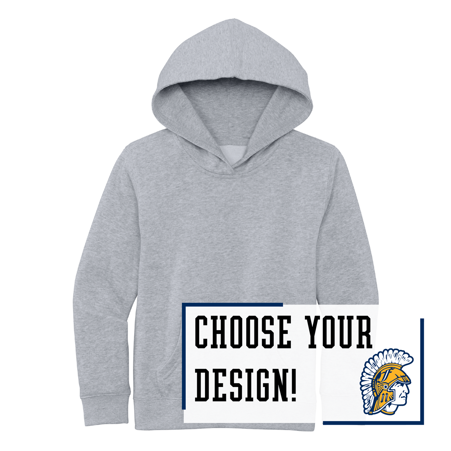 Spartans District® Youth V.I.T.™ Fleece Hoodie (DT6100Y)