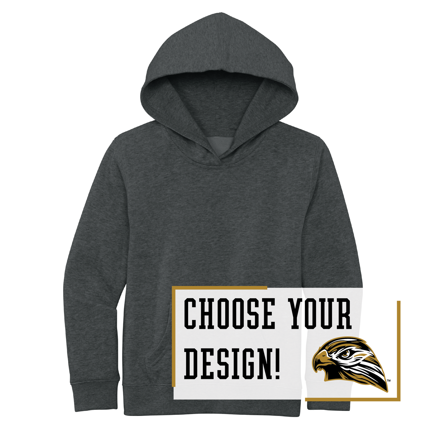 Hawks District® Youth V.I.T.™ Fleece Hoodie (DT6100Y)