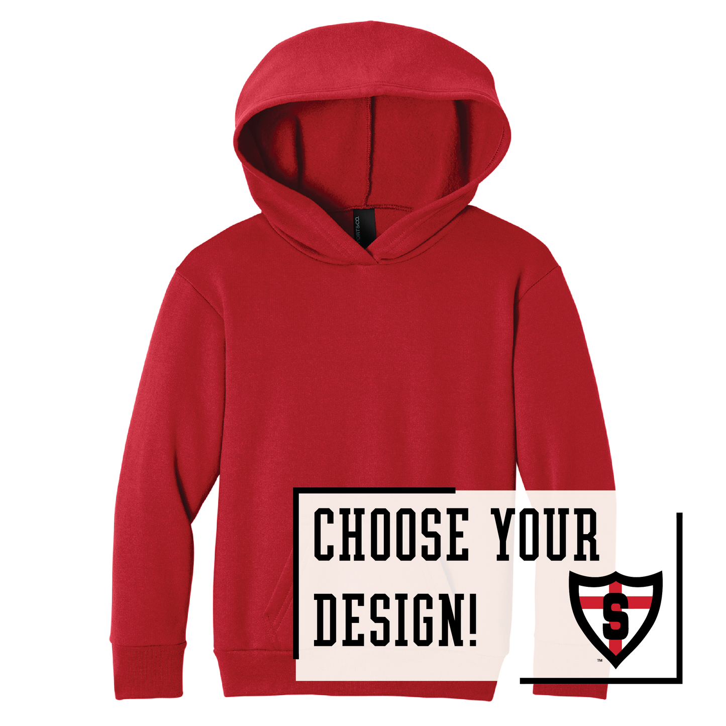 Shanley Port & Co™ Youth Pullover Hooded Sweatshirt (PC68YH)