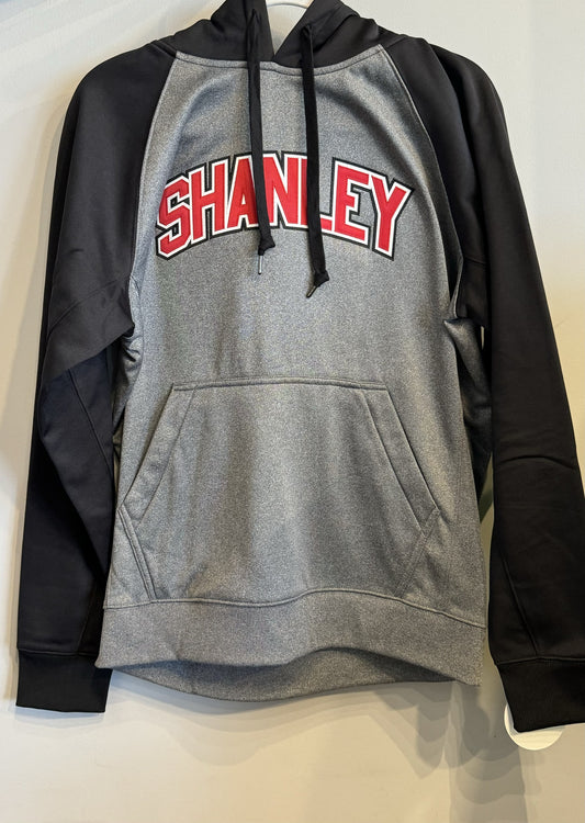 Shanley Deacons Heather Blk Baw Fleece Hoodie