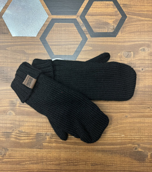 Shanley Deacons Blk Mittens W/ Tags