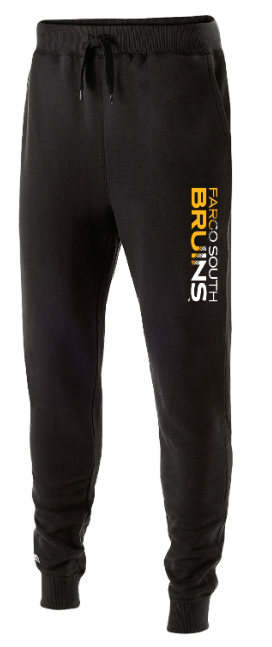 Bruins Leg Black Augusta 60/40 Fleece Jogger 1023