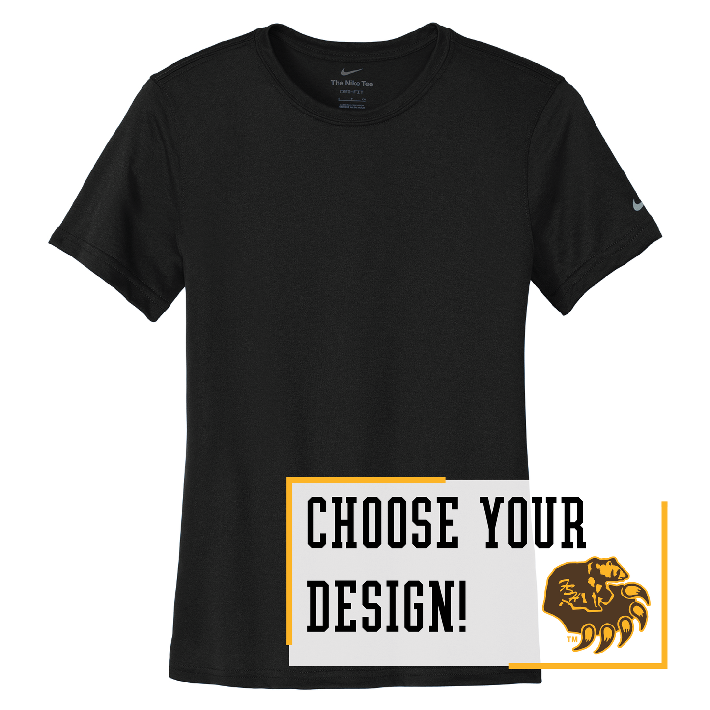 Bruins Nike Women's Swoosh Sleeve rLegend Tee (NKDX8734)