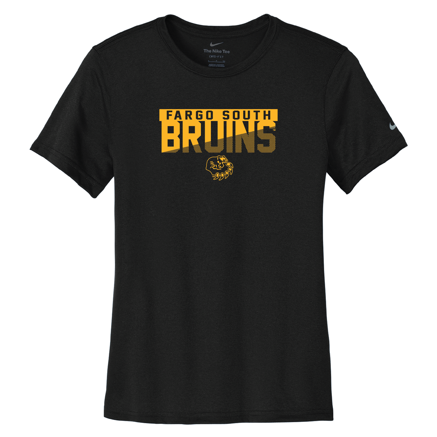 Bruins Nike Women's Swoosh Sleeve rLegend Tee (NKDX8734)