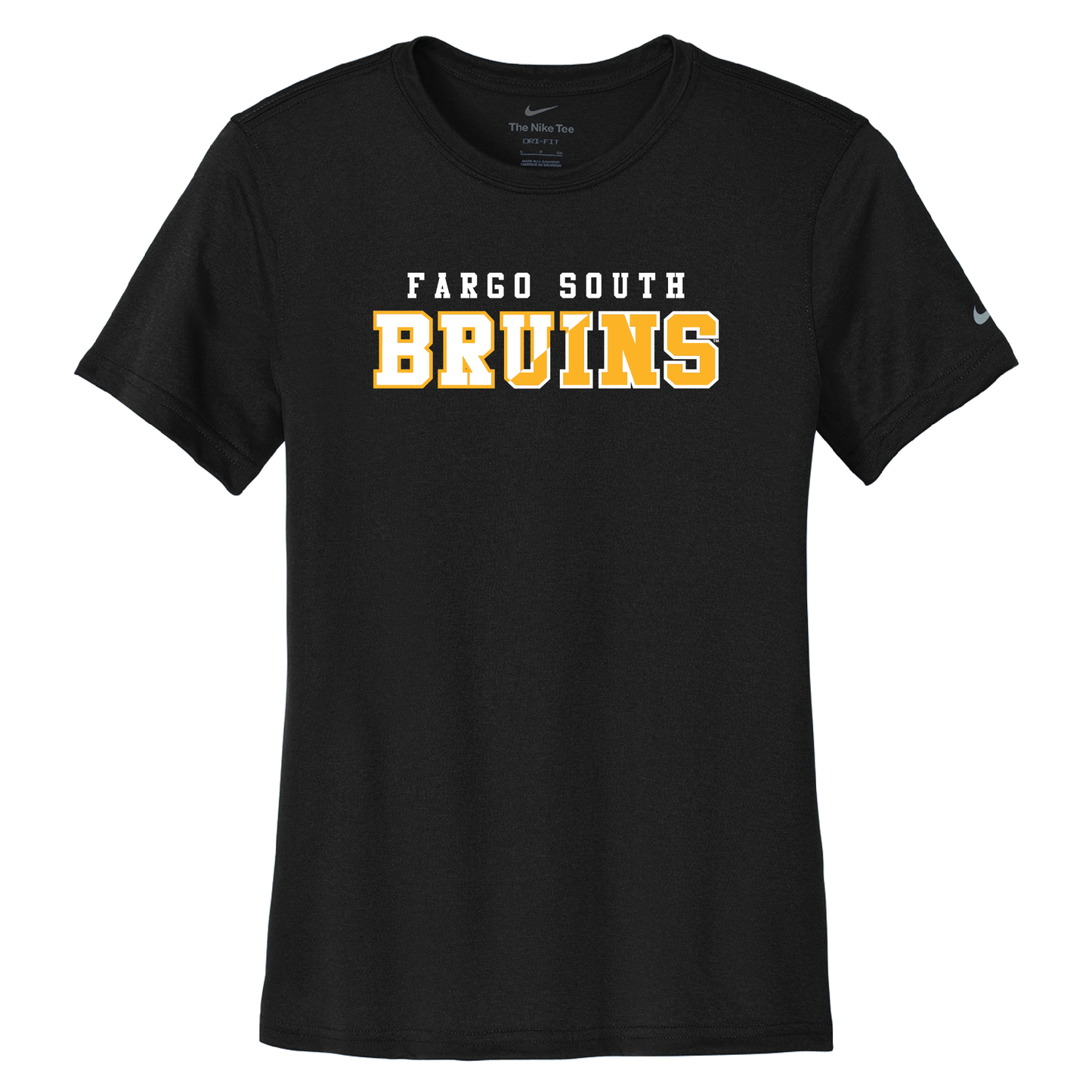 Bruins Nike Women's Swoosh Sleeve rLegend Tee (NKDX8734)