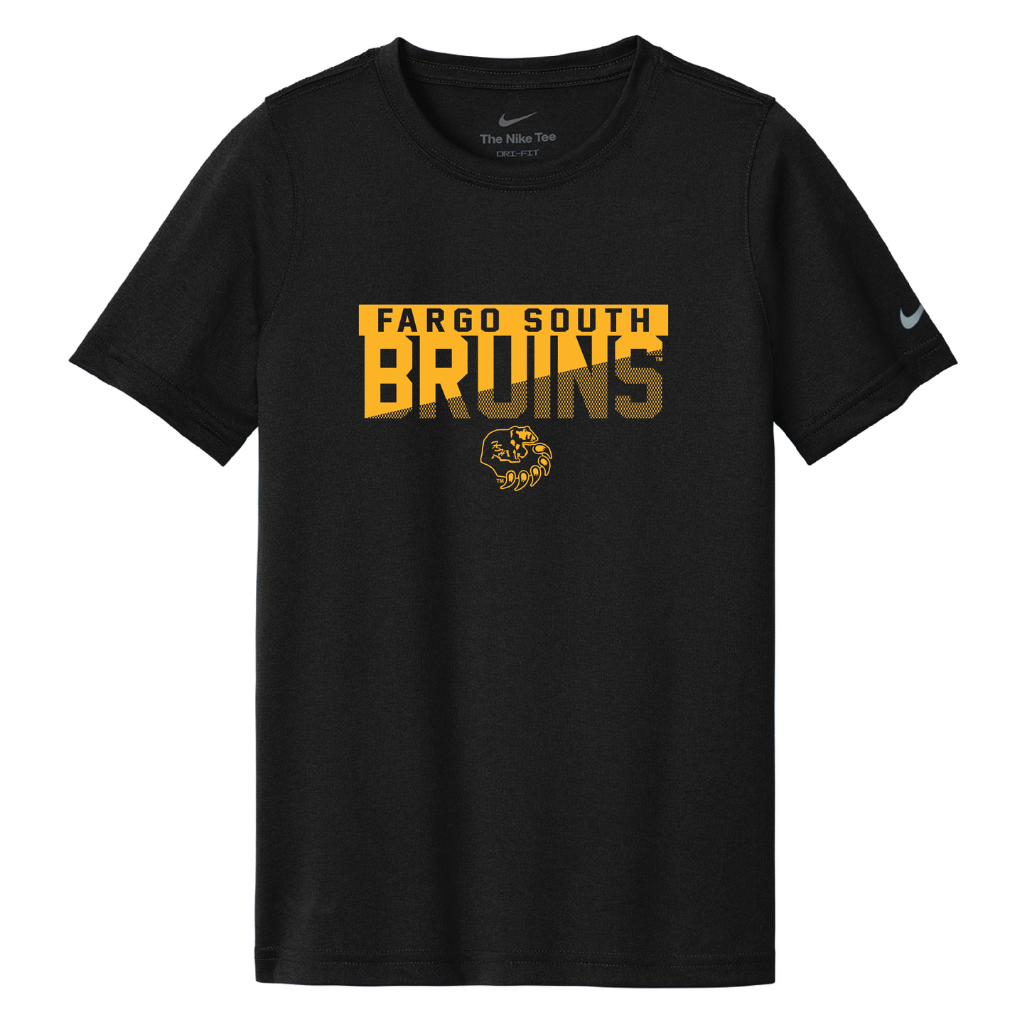 Bruins Nike Youth Swoosh Sleeve rLegend Tee (NKDX8787)
