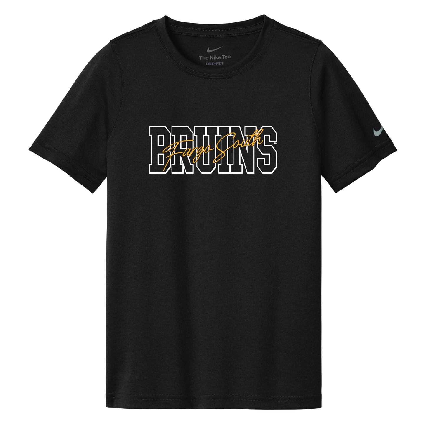 Bruins Nike Youth Swoosh Sleeve rLegend Tee (NKDX8787)
