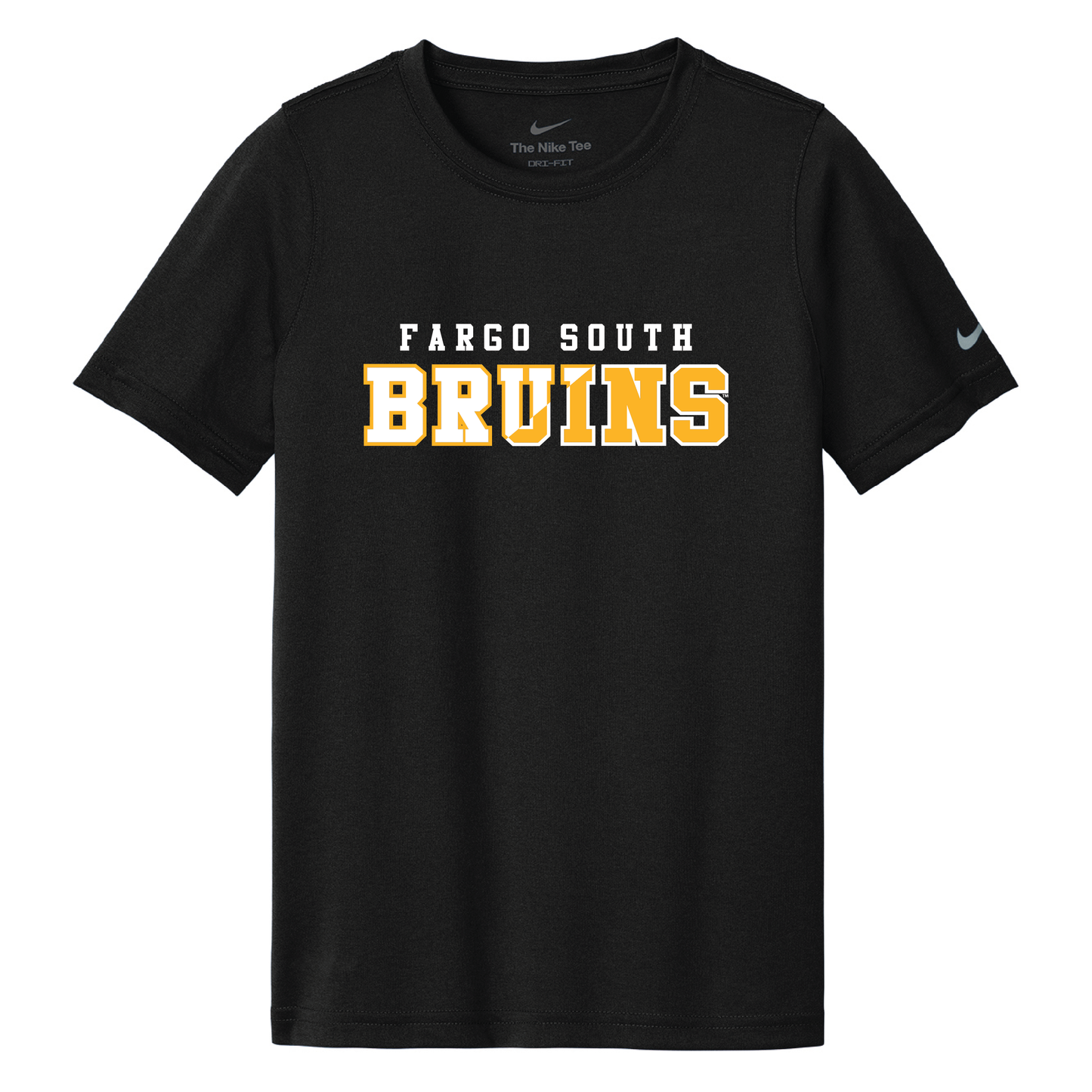 Bruins Nike Youth Swoosh Sleeve rLegend Tee (NKDX8787)
