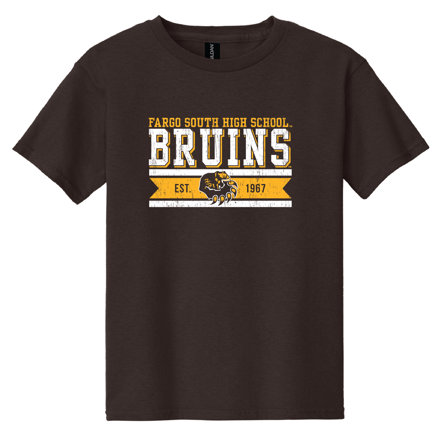 Bruins Gildan® Youth 100% Cotton T-Shirt (5000b)