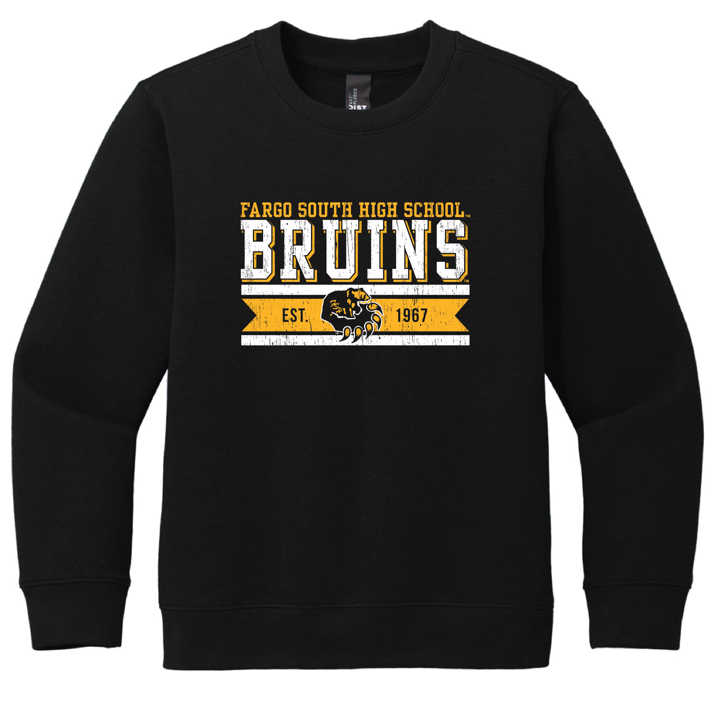 Bruins District® Youth V.I.T.™ Fleece Crew (DT6104Y)