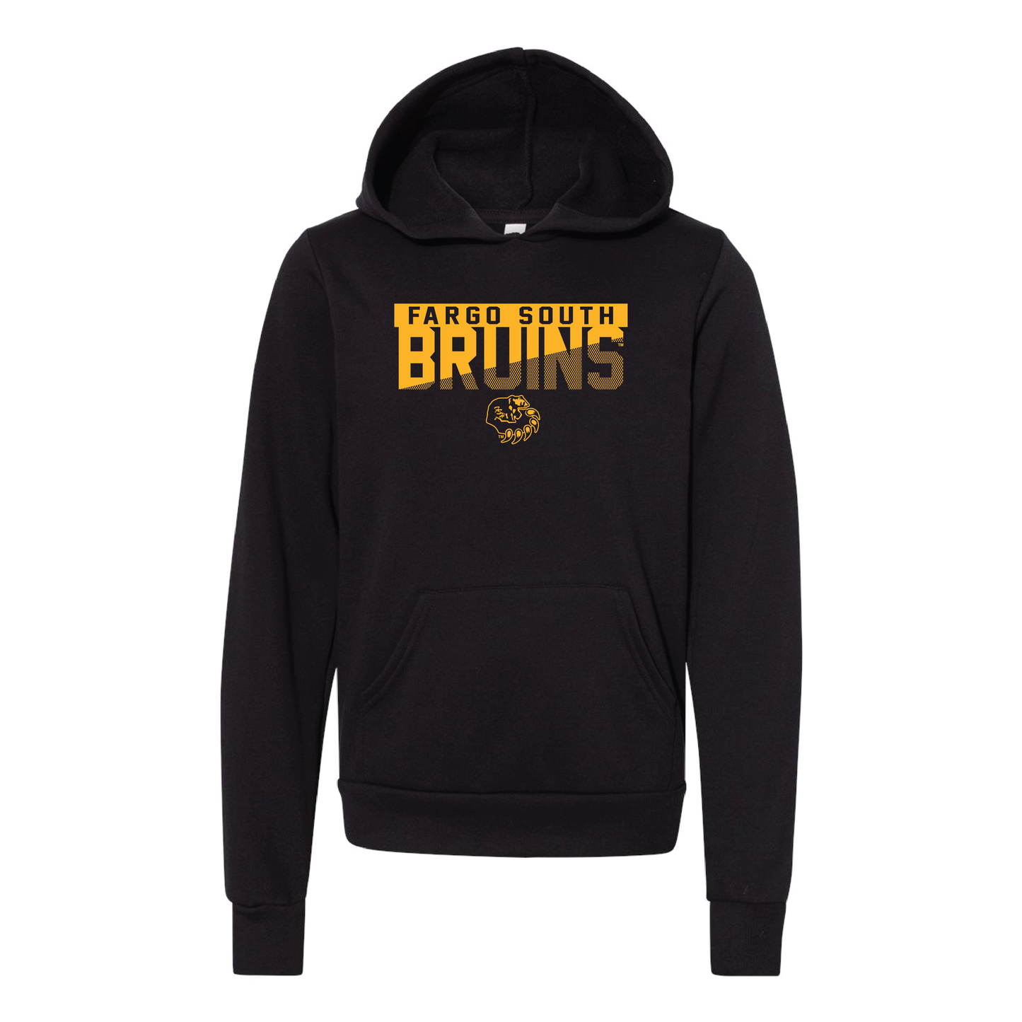 Bruins BELLA+CANVAS® Youth Sponge Fleece Hoodie (3719Y)