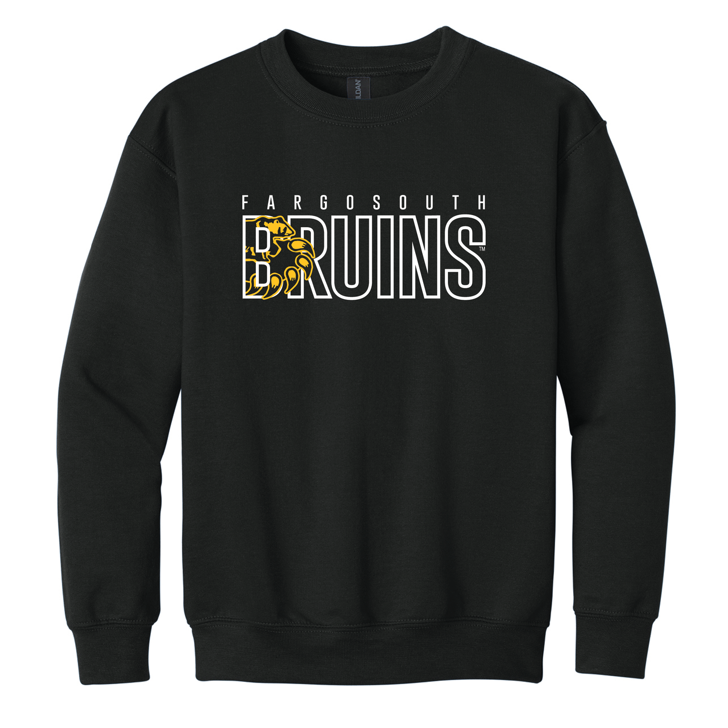 Bruins Gildan® Youth Heavy Blend™ Crewneck Sweatshirt (18000B)