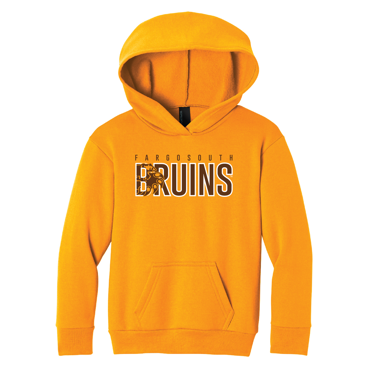 Bruins Port & Co™ Youth Pullover Hooded Sweatshirt (PC68YH)
