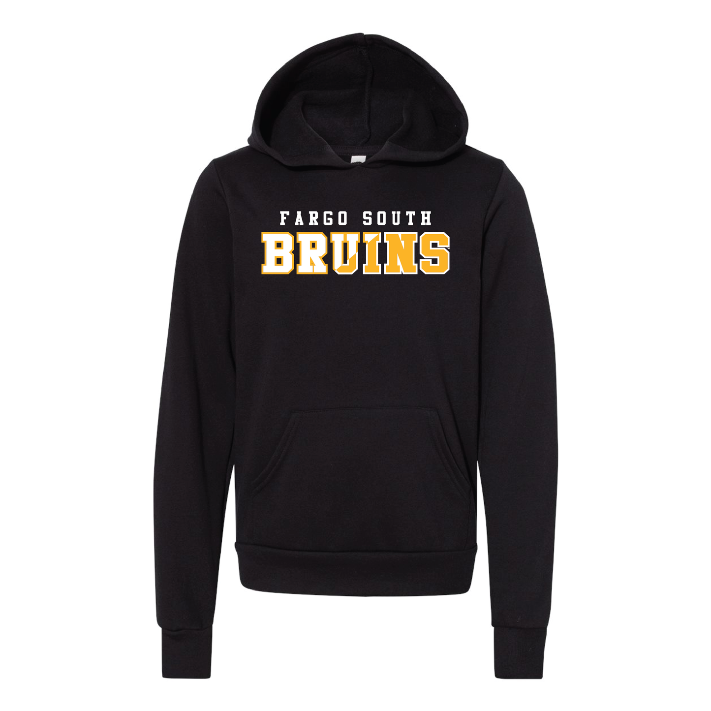 Bruins BELLA+CANVAS® Youth Sponge Fleece Hoodie (3719Y)