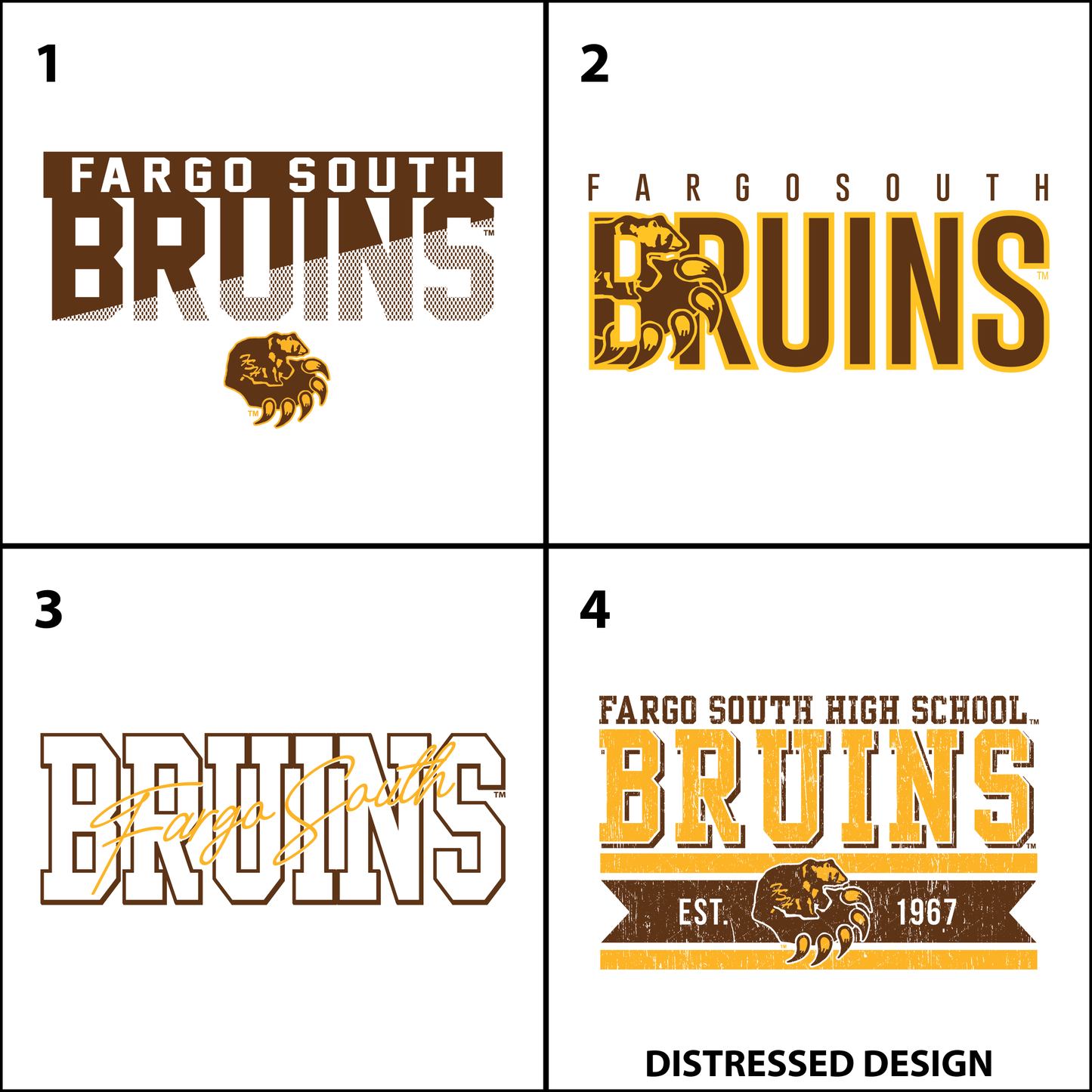 Bruins Port & Co™ Toddler Core Cotton Tee (CAR54T)