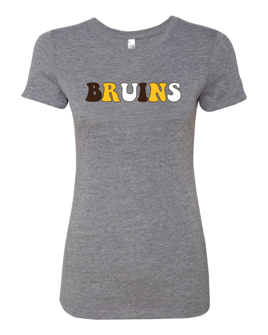 BRUINS WMNS TRIBLEND TEE 0524