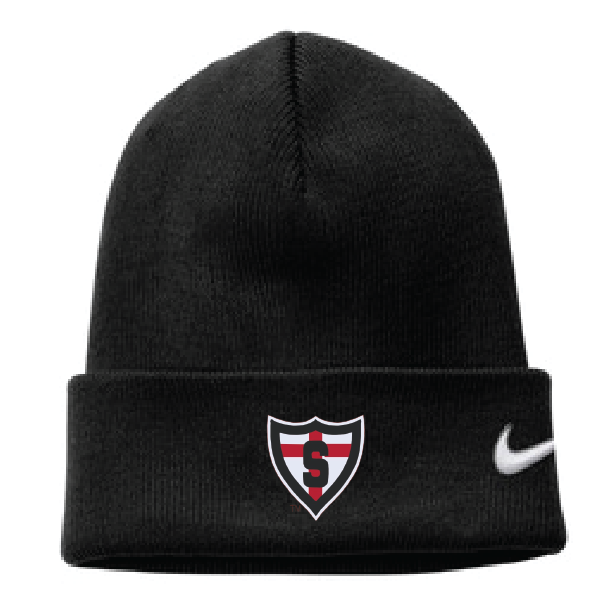 Deacons Shield Black Nike Cuffed Beanie 1123