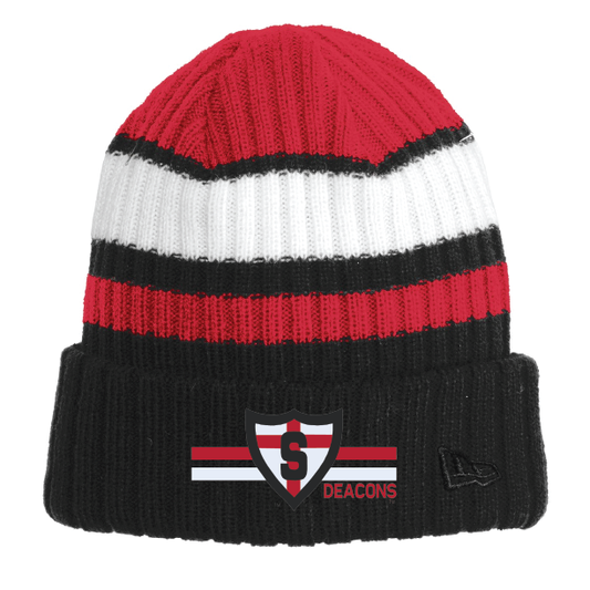 Deacons Color Change Red/Black NE Tailgate Beanie 1123