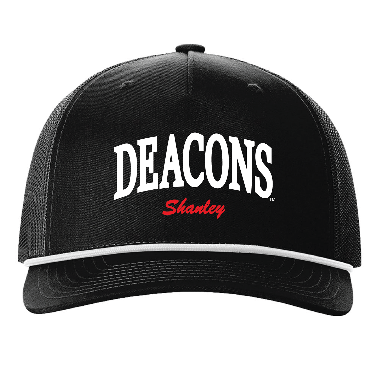 DEACONS 5 PANEL CAP W/ROPE 0524