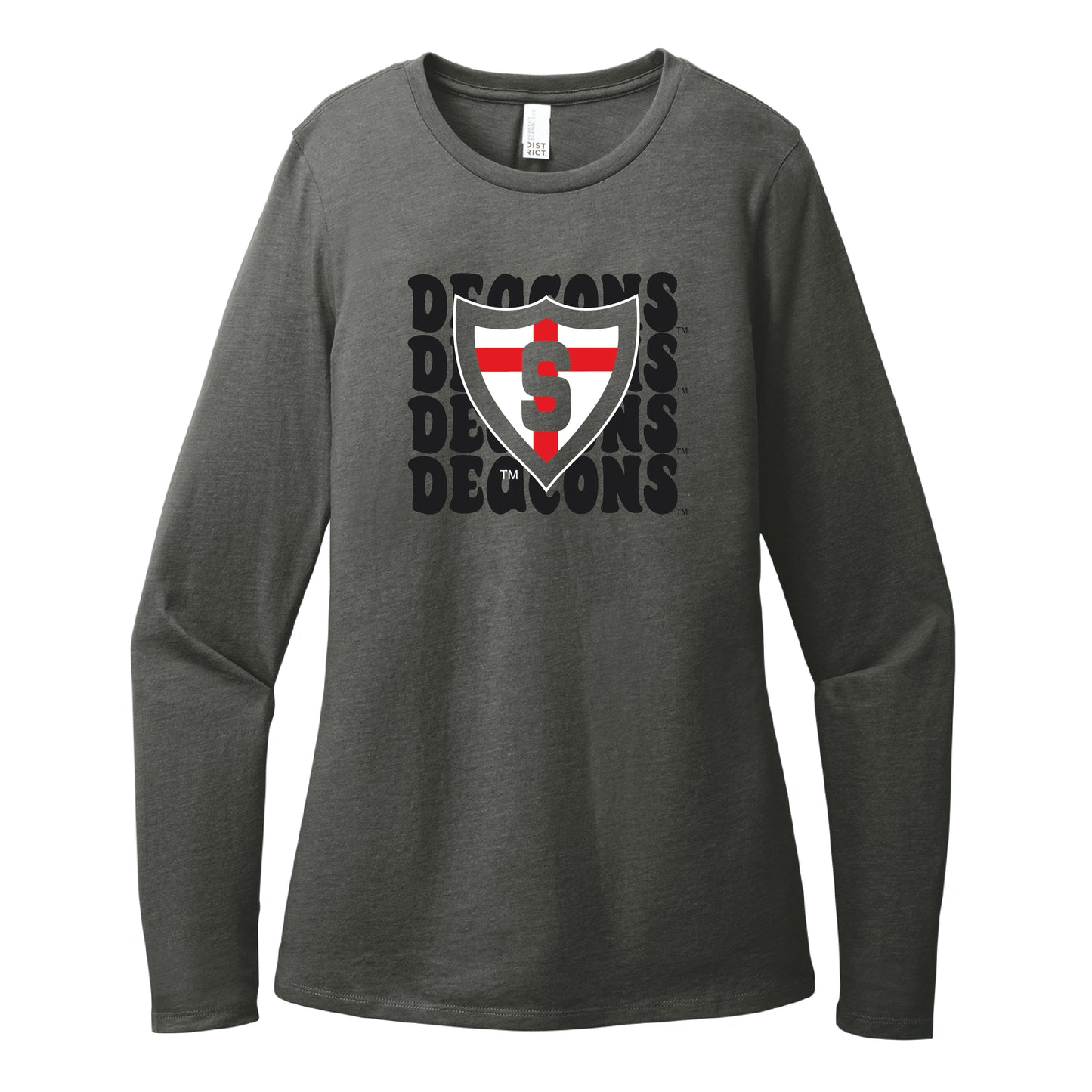 DEACONS LADIES CVC L/S TEE 0824