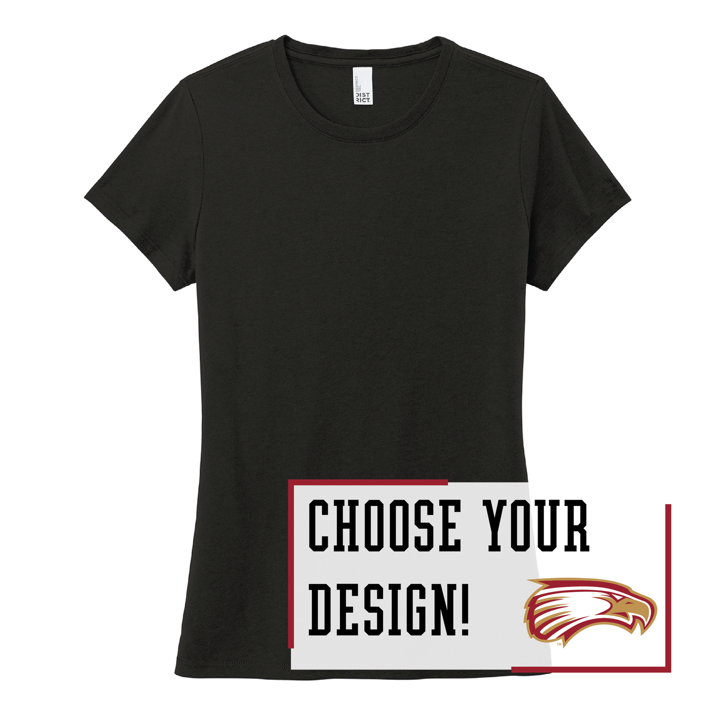 Eagles District® Women’s Perfect Tri® Tee (DM130L)