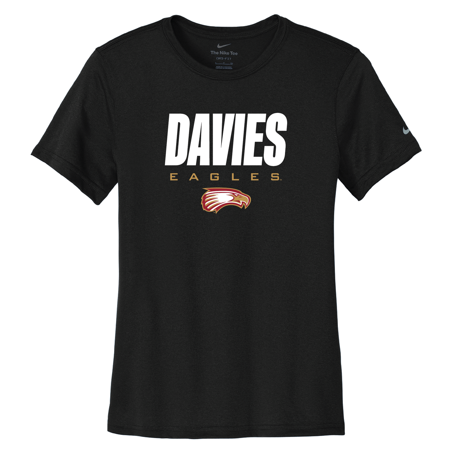 Eagles Nike Women's Swoosh Sleeve rLegend Tee (NKDX8734)