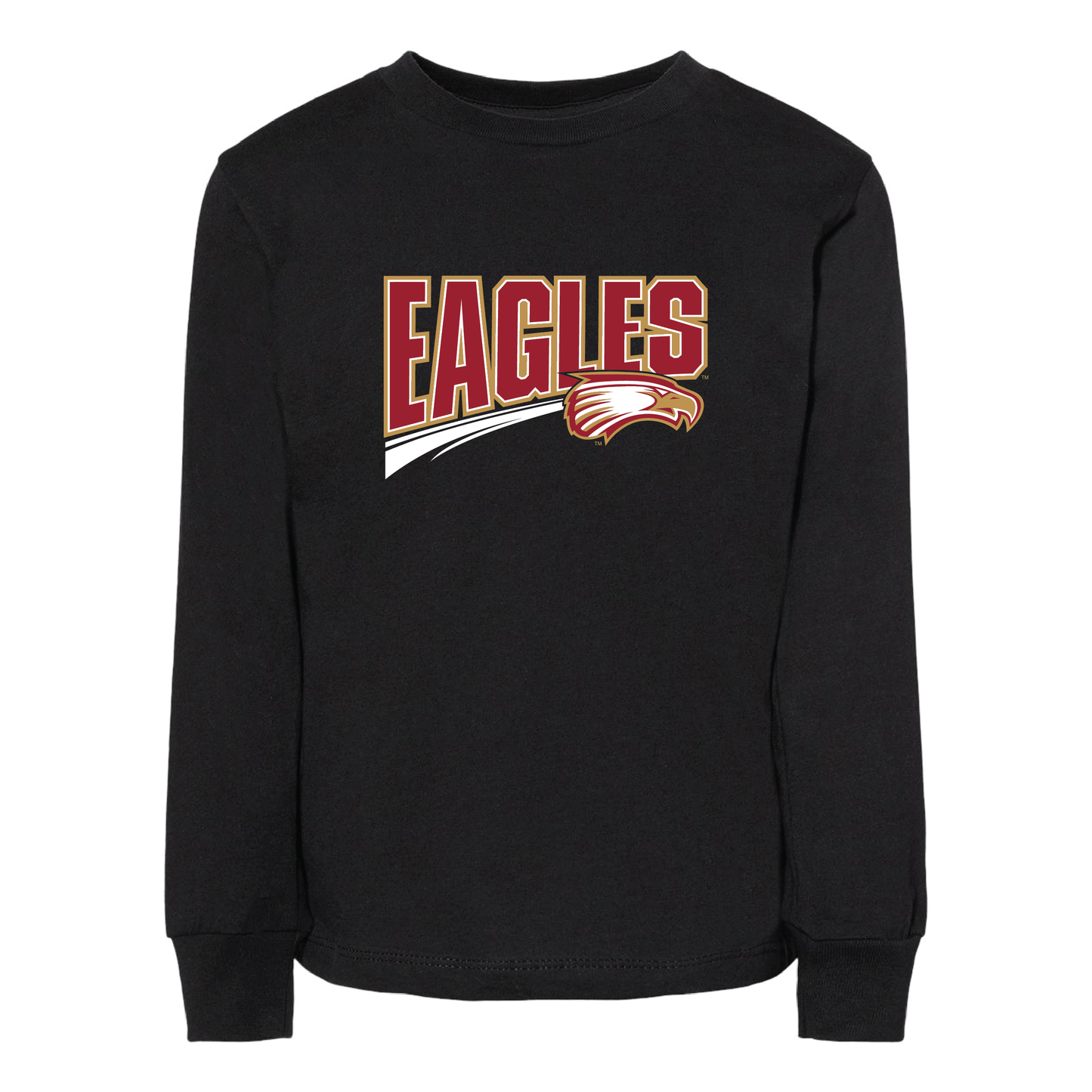 Eagles BELLA+CANVAS® Toddler Long Sleeve Tee (3501T)