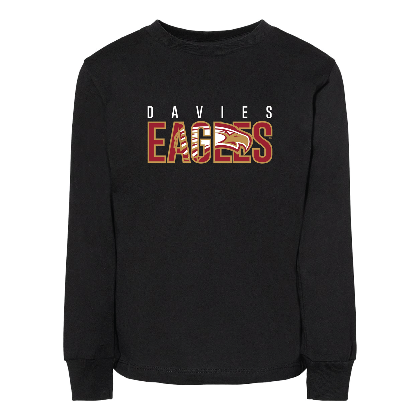 Eagles BELLA+CANVAS® Toddler Long Sleeve Tee (3501T)