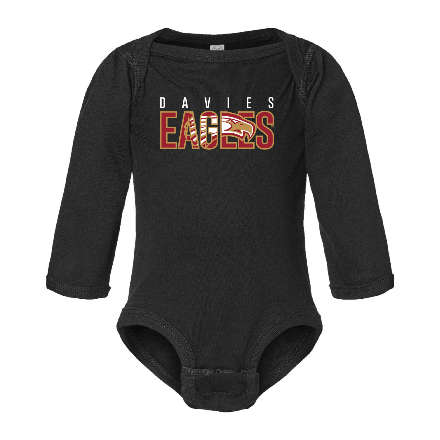 Eagles Rabbit Skins™ Infant Long Sleeve Jersey Bodysuit (4421)