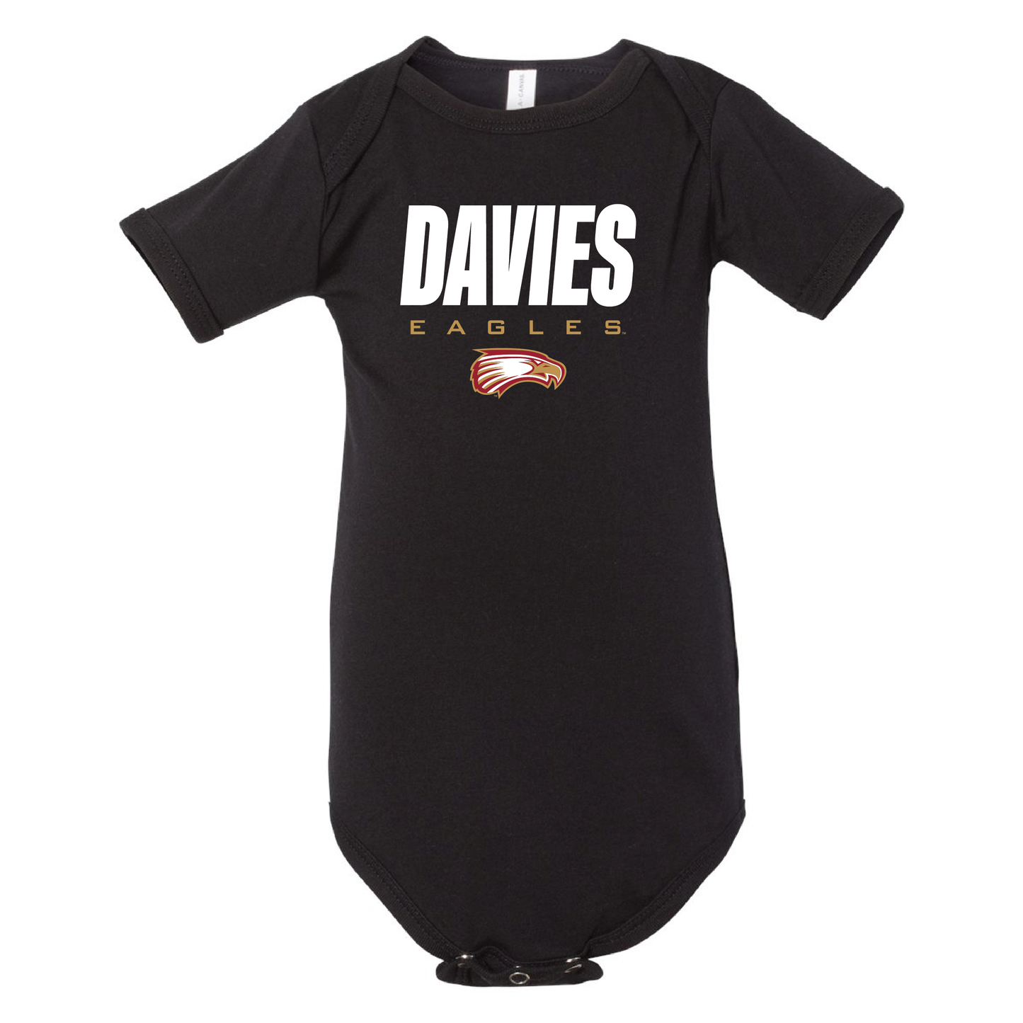 Eagles BELLA+CANVAS® Infant Jersey Short Sleeve One Piece (100b)