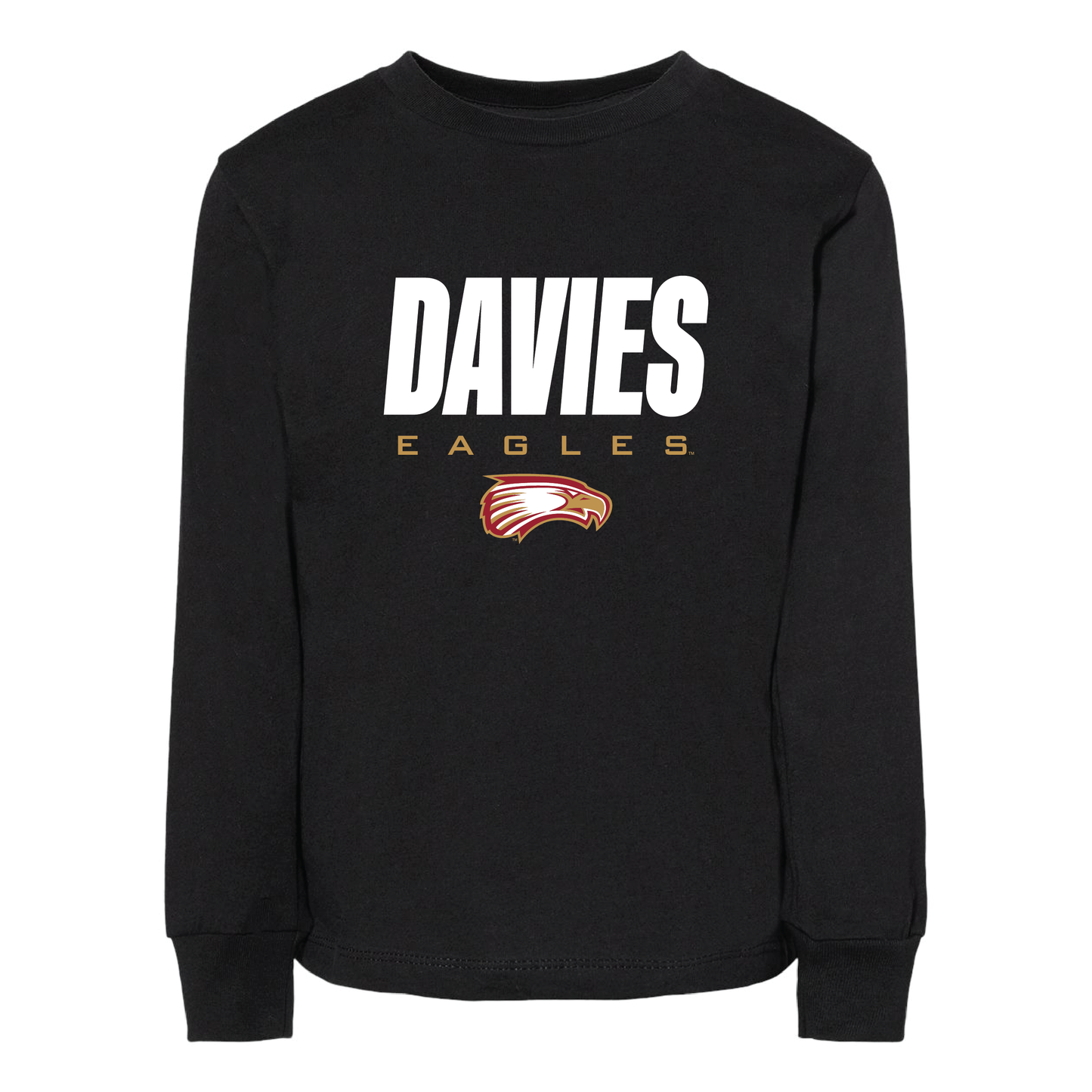 Eagles BELLA+CANVAS® Toddler Long Sleeve Tee (3501T)