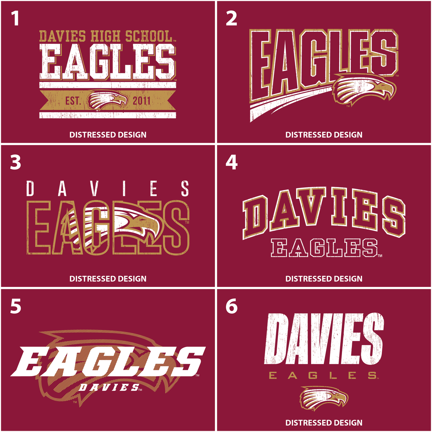 Eagles Comfort Colors® Heavyweight Ring Spun Tee (1717)