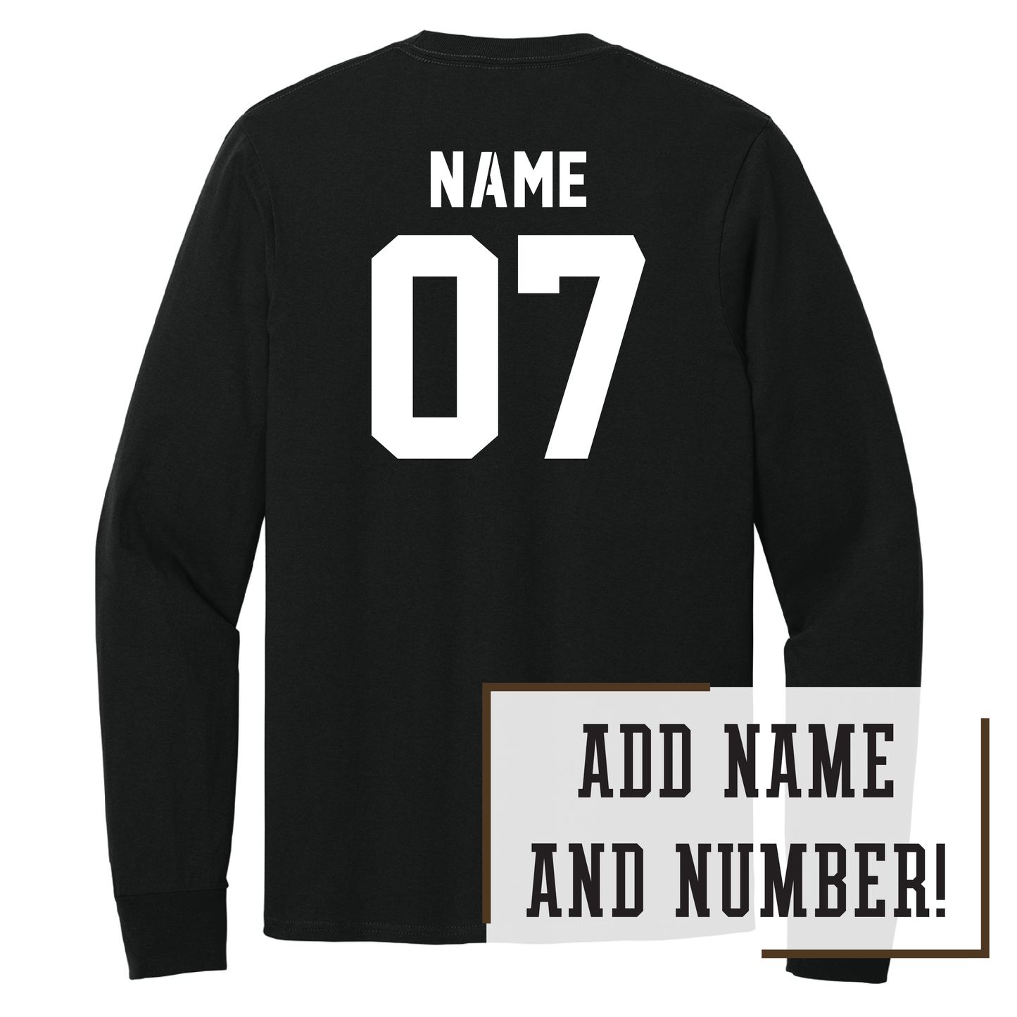 Eagles Port & Co™ Long Sleeve Core Cotton Tee (PC54LS)