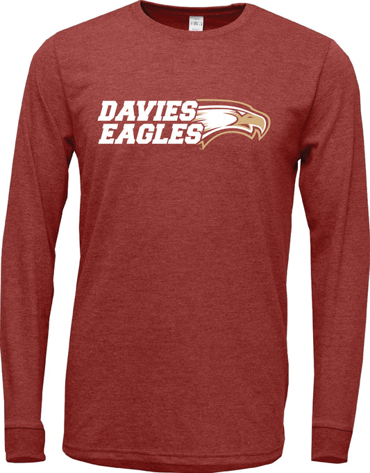 EAGLES TRI-BLEND L/S TEE 1024