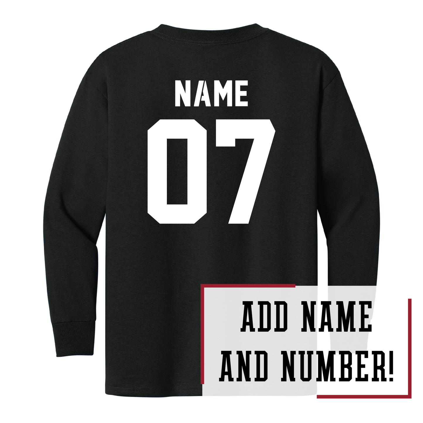 Eagles Gildan® Youth 100% Cotton Long Sleeve T-Shirt (5400b)