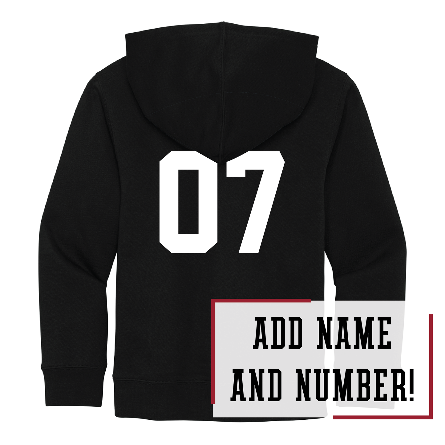 Eagles Black District® Youth V.I.T.™ Fleece Hoodie (DT6100Y)