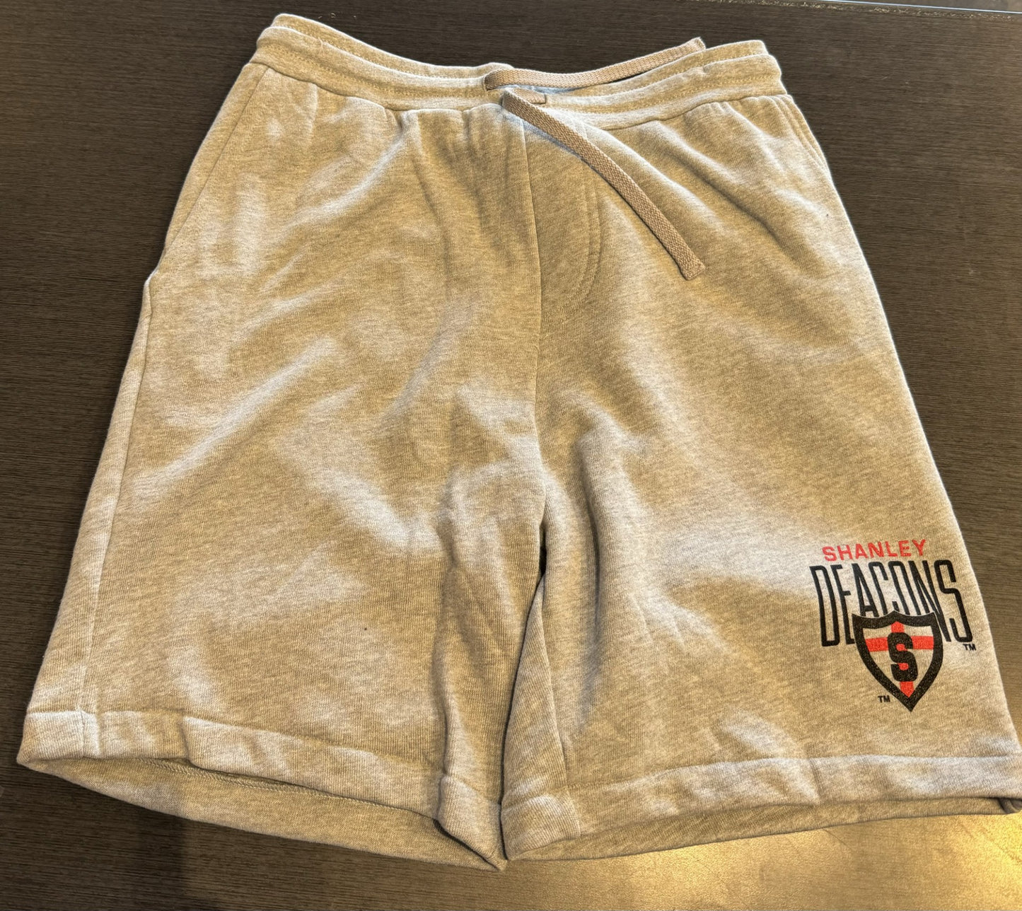 Shanley Deacons Grey Cotton Shorts