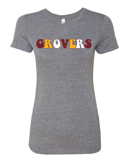 GROVERS WMNS TRIBLEND TEE 0524