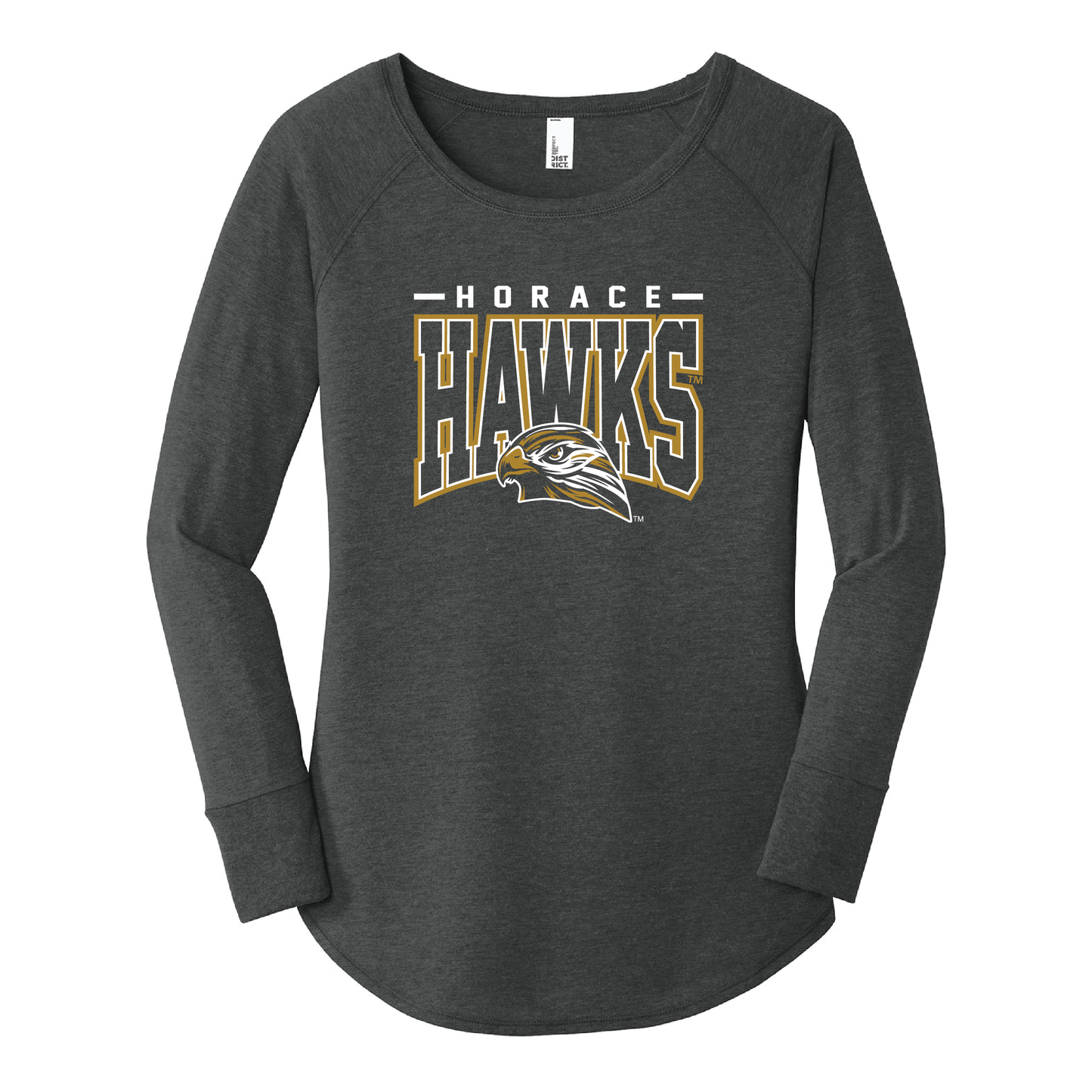 Hawks District® Women’s Long Sleeve Tee (DT132L)